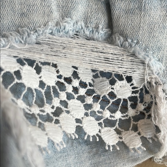 American Eagle Outfitters Super Stretch Shortie Distressed Denim Women Shorts 6 - Picture 11 of 12